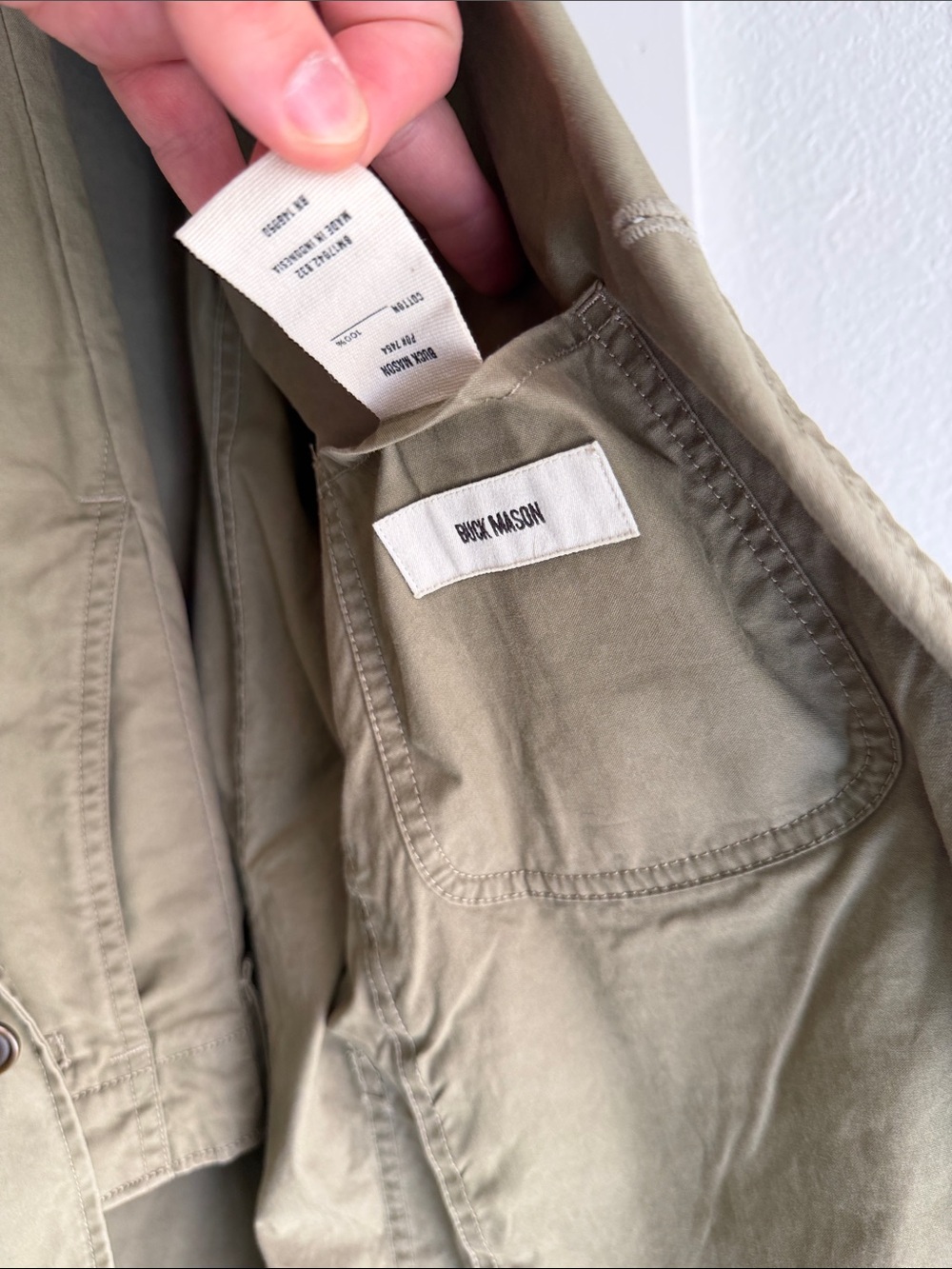 Buck Mason Olive Green Two-Piece Suit - Picture 4 of 9